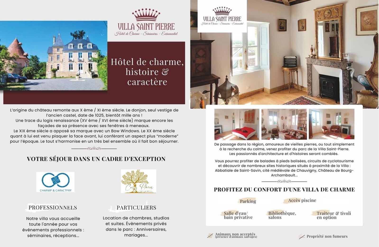 Villa Saint Pierre La Trimouille Екстер'єр фото